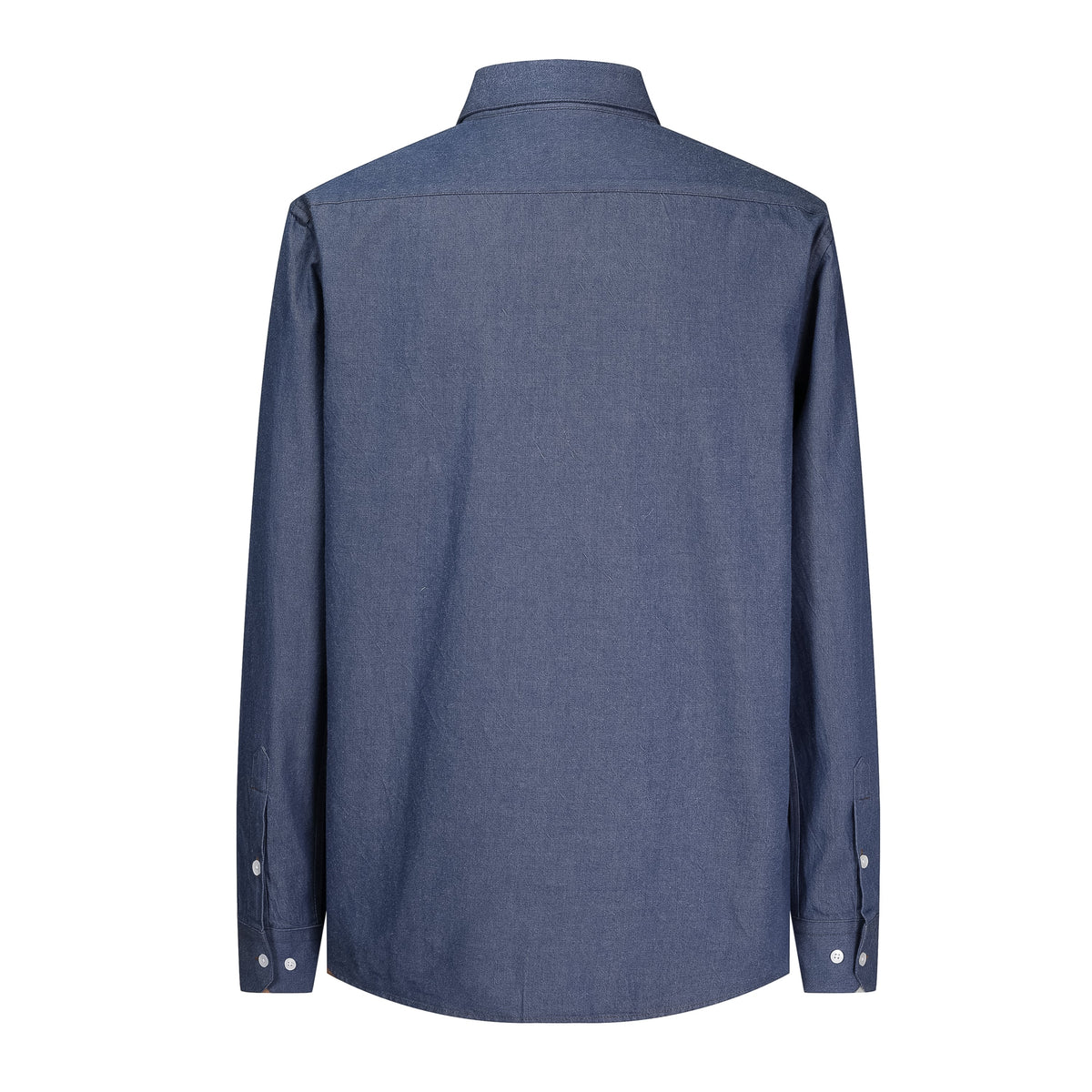 Camisa 50002 Azul Manga Larga para Hombre