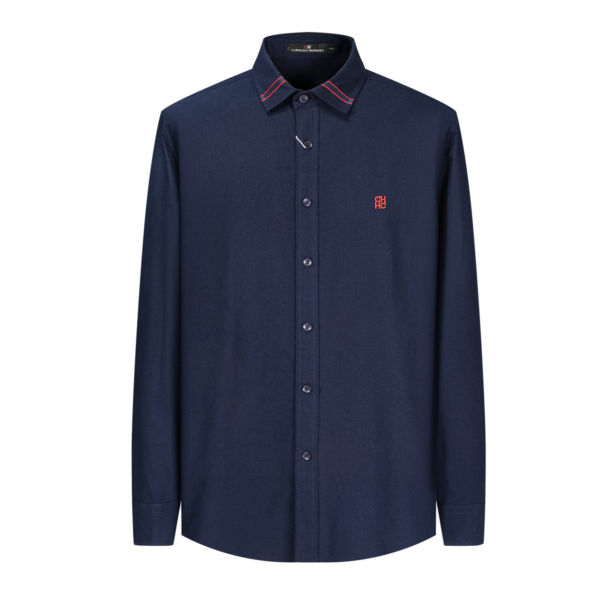 Camisa 50011 Azul Oscuro Manga Larga para Hombre