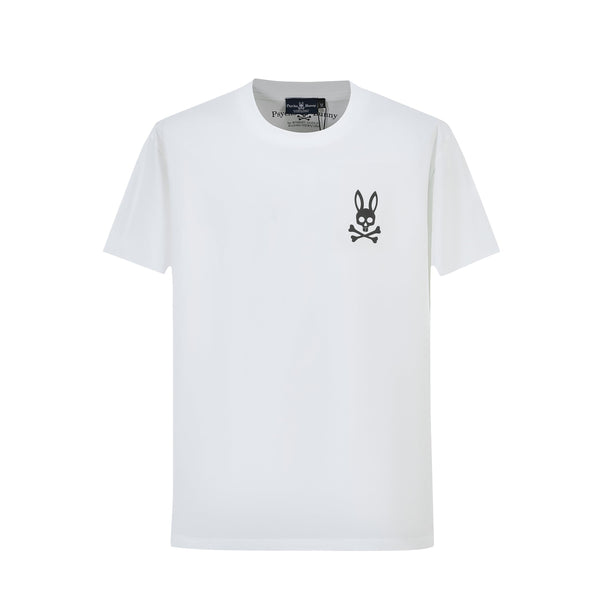 Camiseta 66624 Estampada Blanca Para Hombre