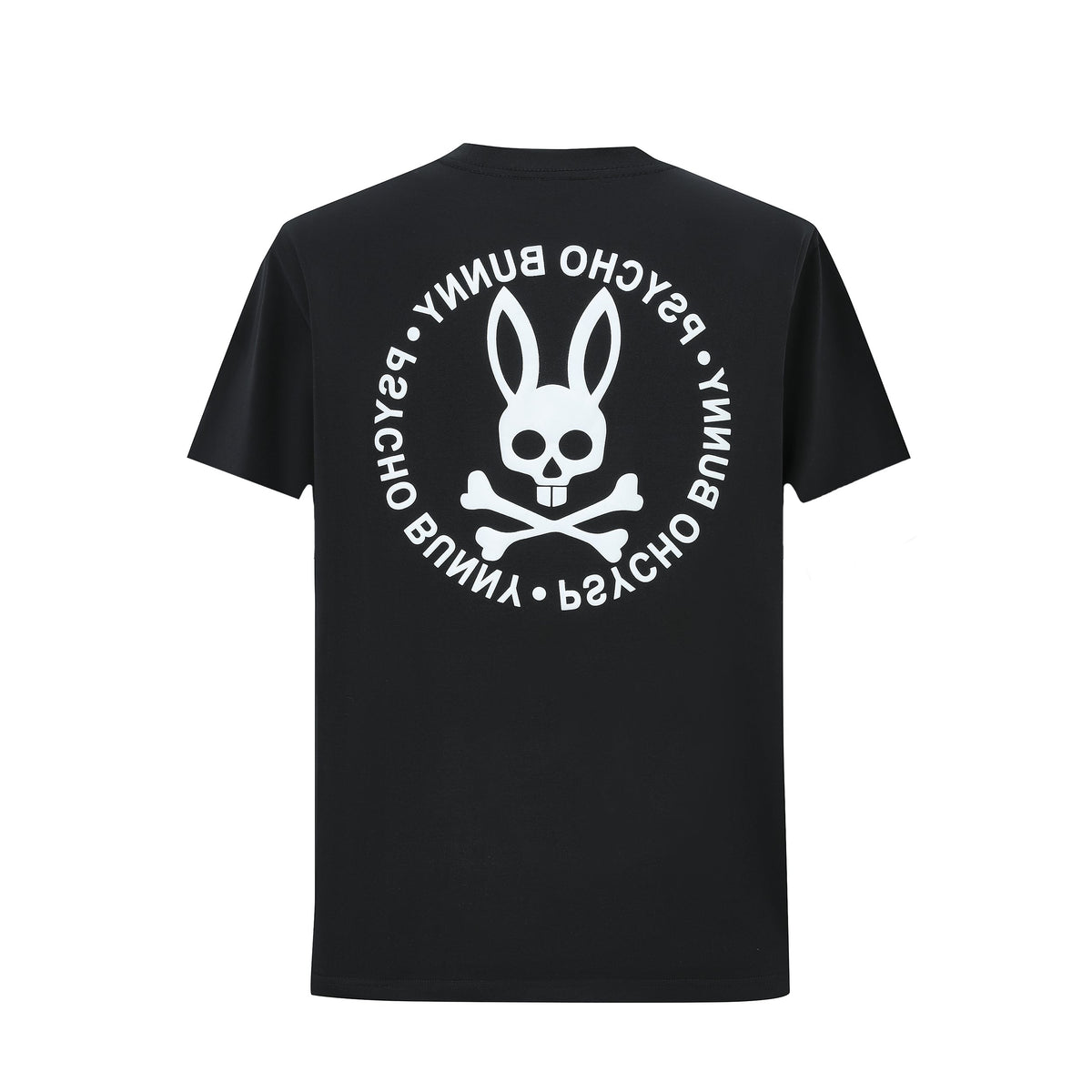 Camiseta 66624 Estampada Negra Para Hombre