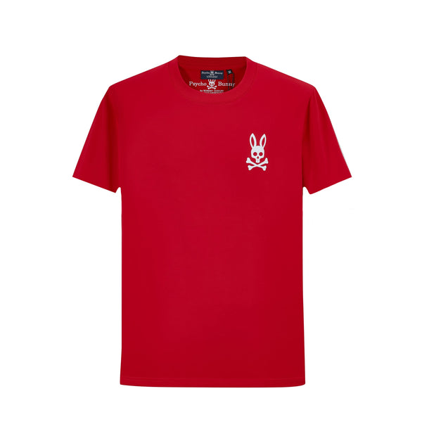 Camiseta 66624 Estampada Roja Para Hombre