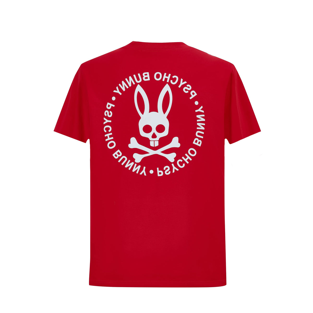 Camiseta 66624 Estampada Roja Para Hombre