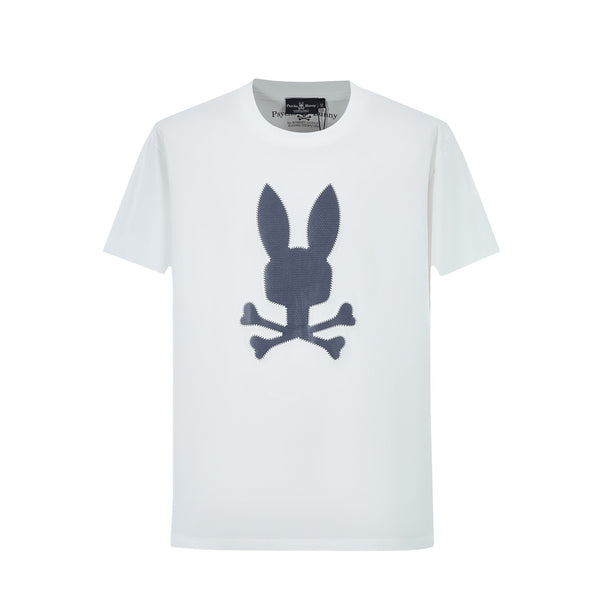 Camiseta 66618 Estampada Blanca Para Hombre