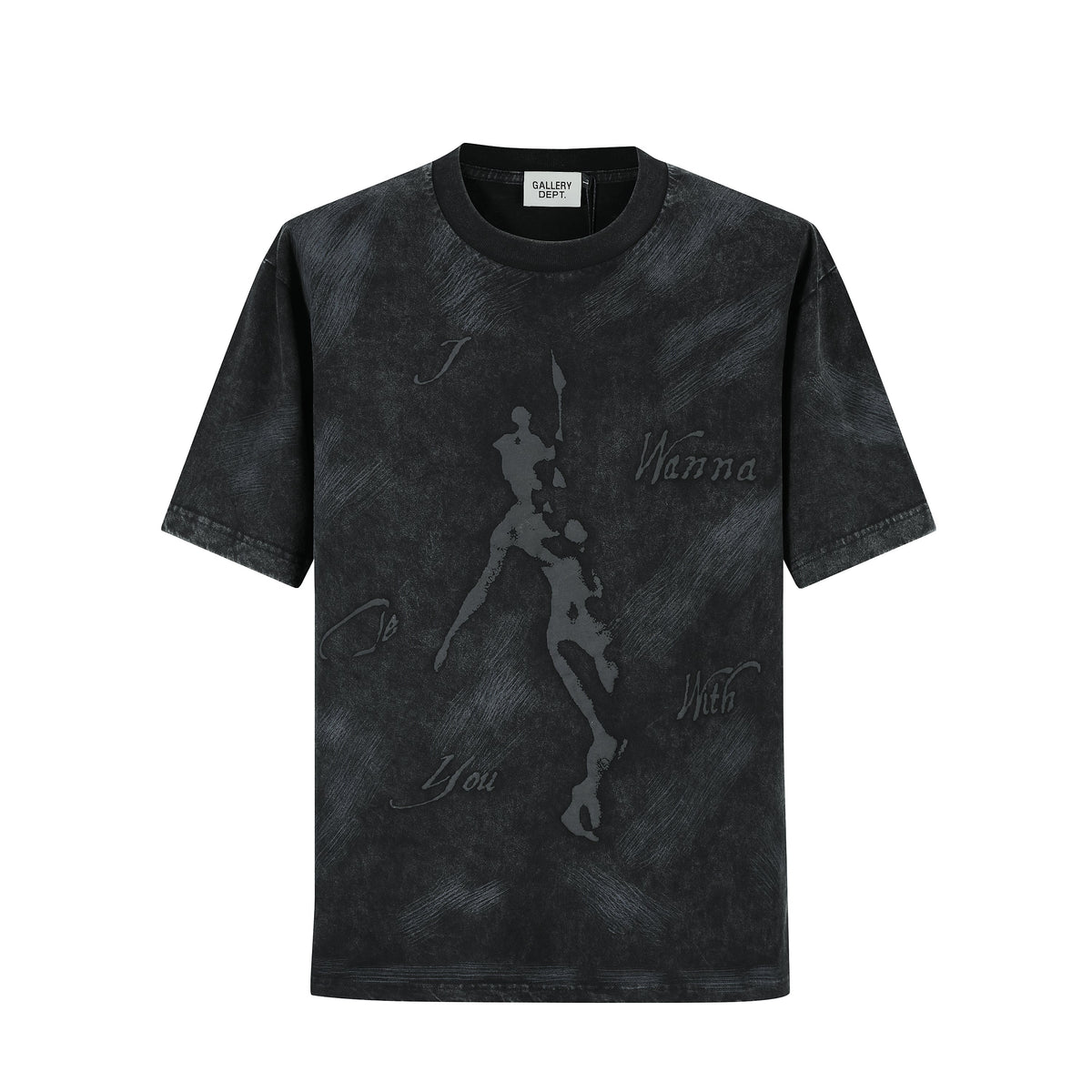 Camiseta 834009 Oversize Negra Para Hombre