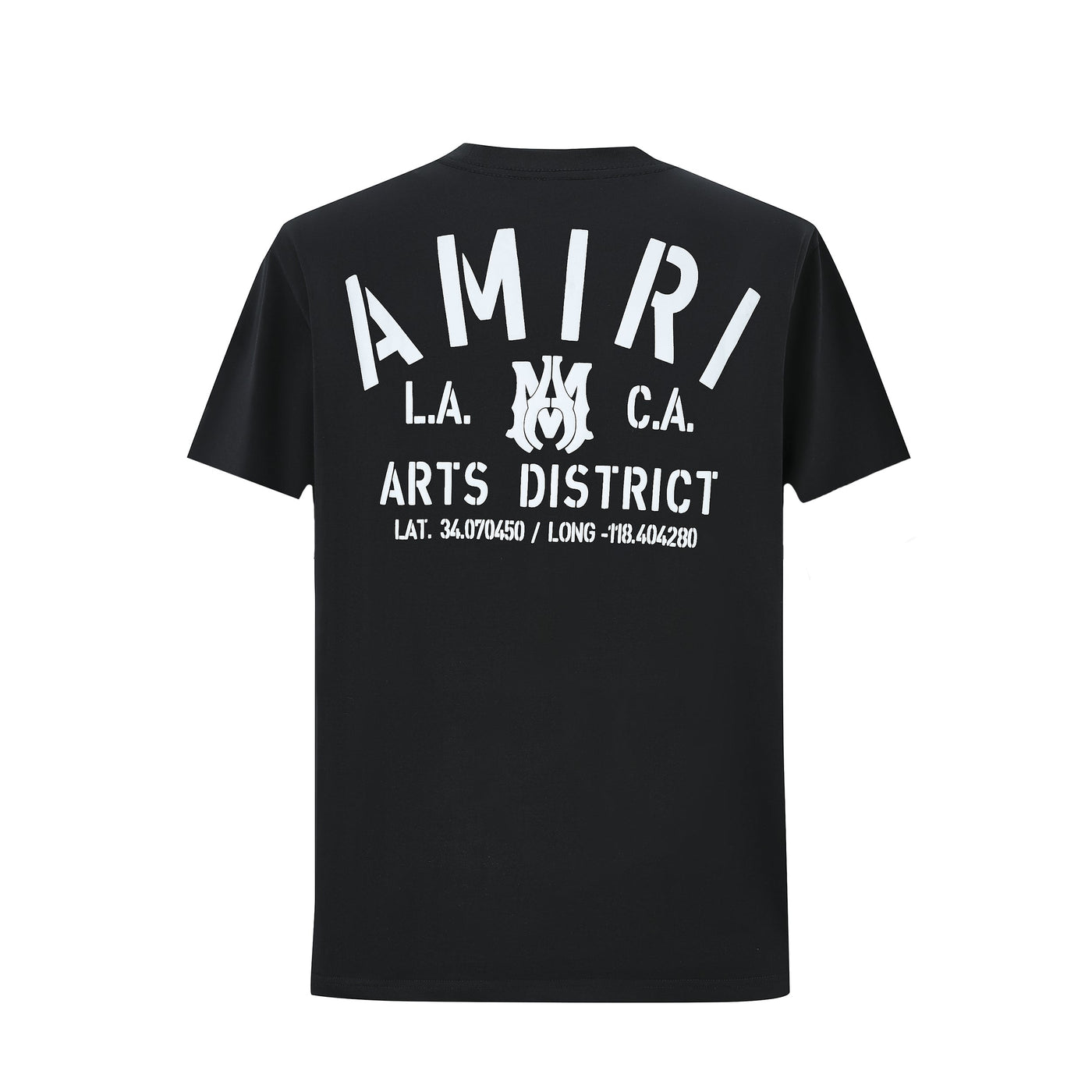 Camiseta 66641 Estampada Negra Para Hombre