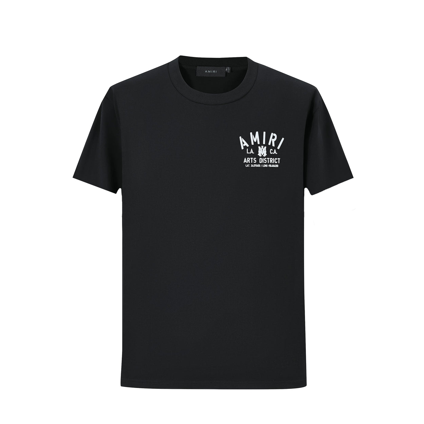 Camiseta 66641 Estampada Negra Para Hombre