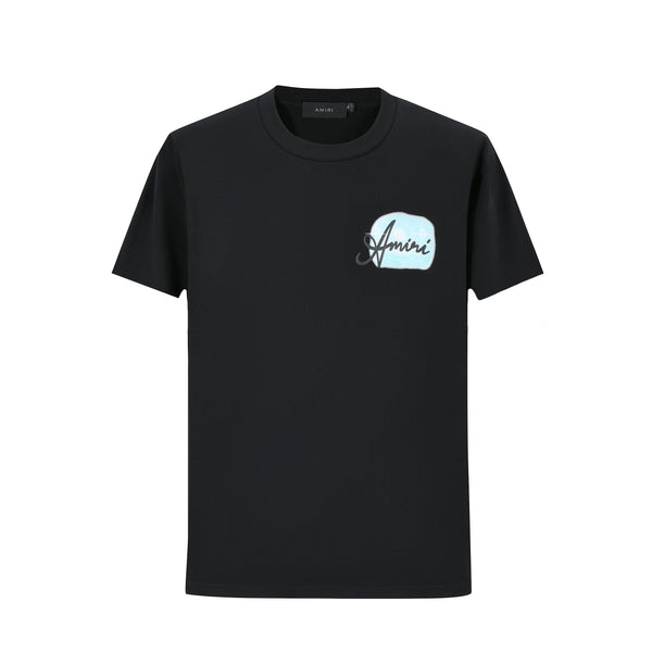 Camiseta 66638 Estampada Negra Para Hombre