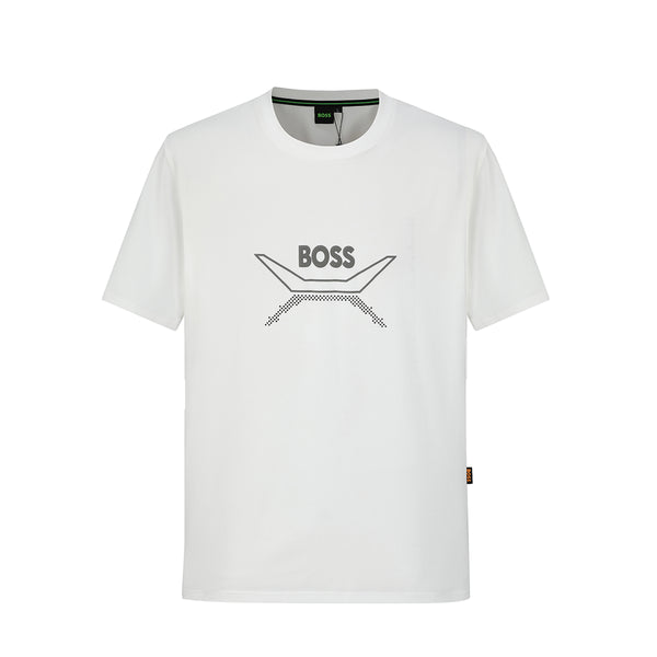 Camiseta 36021 Estampada Blanca Para Hombre