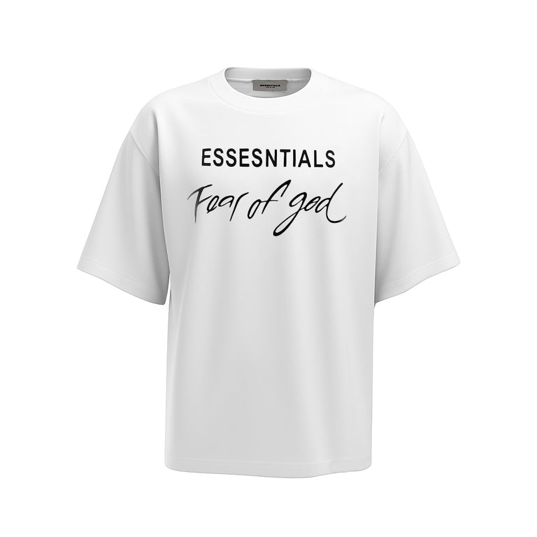 Camiseta oversize blanca para hombre - JDC Luxury Store