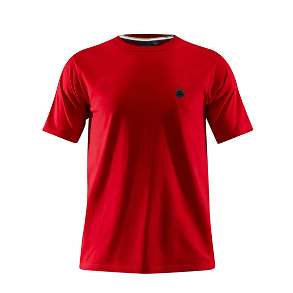 Camiseta 66010 Básica Roja Para Hombre