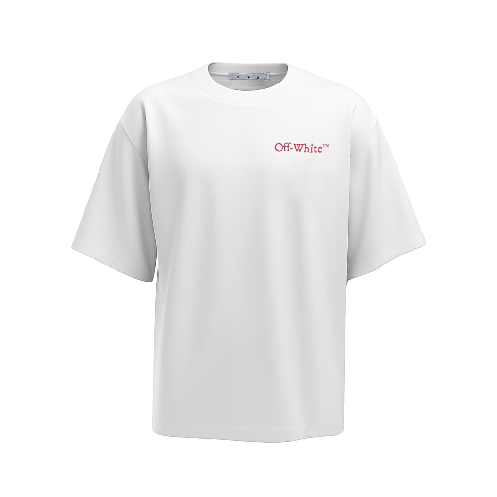 Camiseta oversize blanca para hombre - JDC Luxury Store