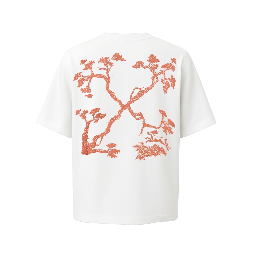 Camiseta oversize blanca para hombre - imagen 3 - JDC Luxury Store
