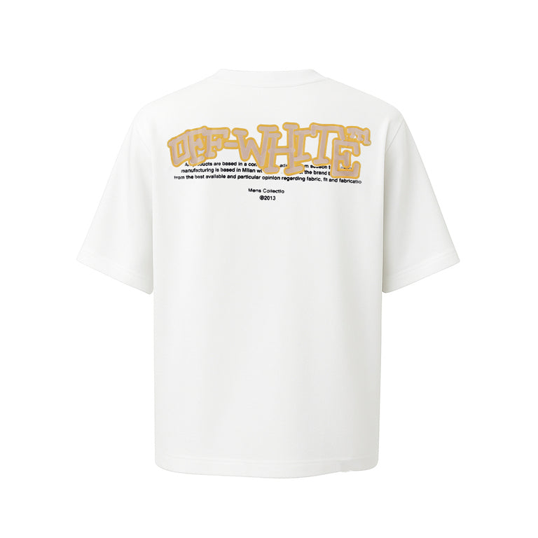 Camiseta 834027 Oversize Blanca Para Hombre