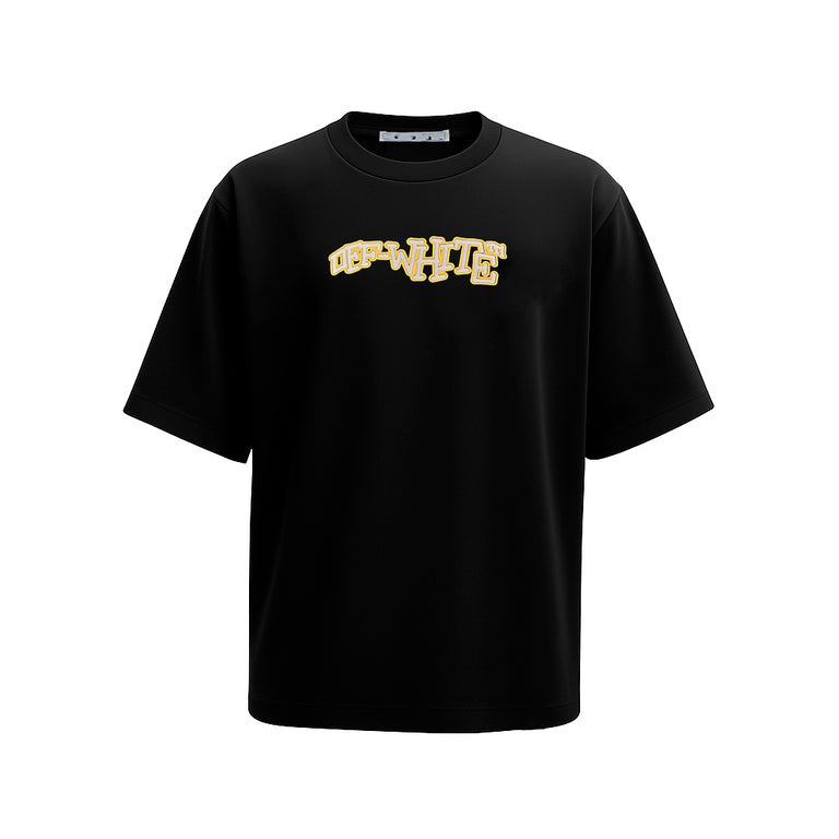 Camiseta 834027 Oversize Negra Para Hombre