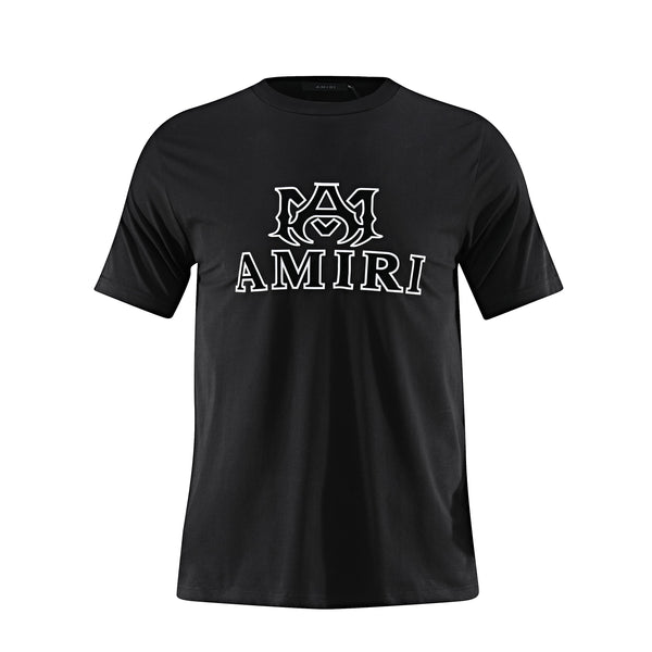 Camiseta 66636 Estampada Negra Para Hombre