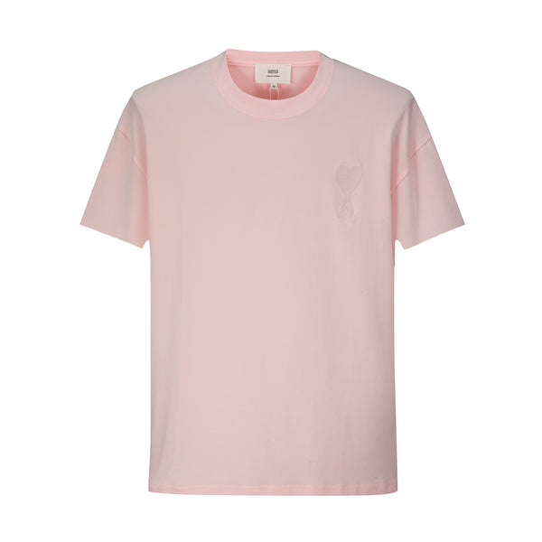 Camiseta 866038 Basica Rosa Para Hombre