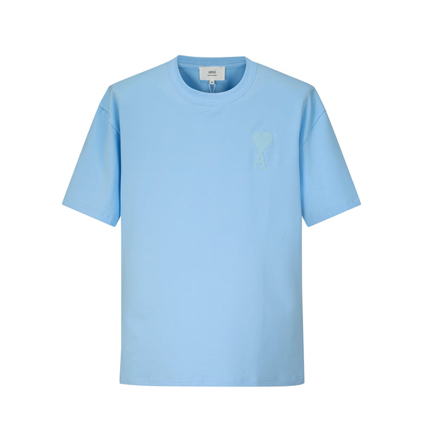 Camiseta 88050 Oversize Básica Azul claro Para Hombre