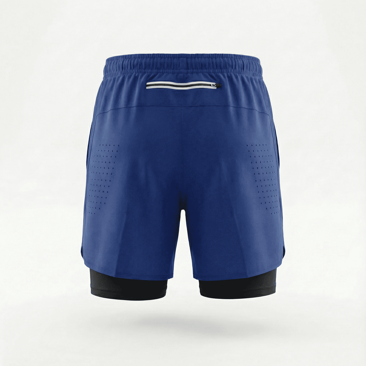 Pantaloneta Deportiva Azul Oscura Para Hombre Ref. PAN08 V2