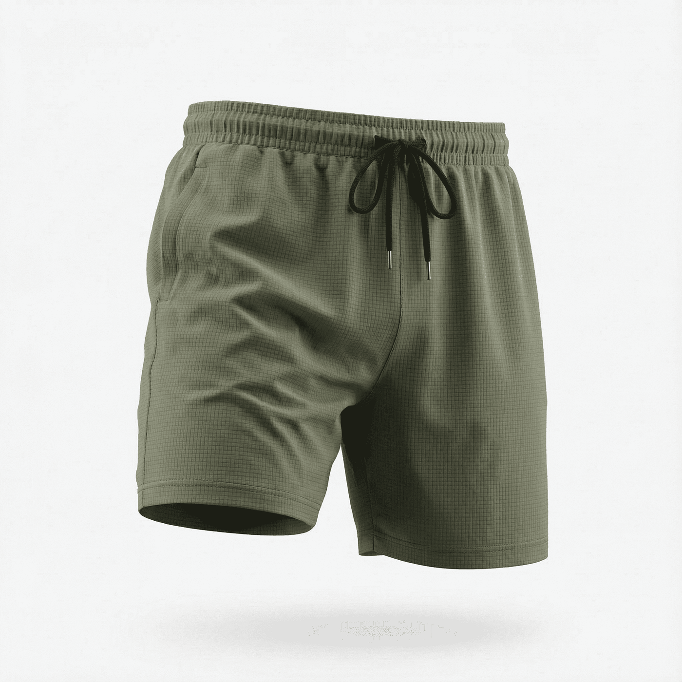 Pantaloneta Deportiva Básica Verde Para Hombre Ref. PAN08