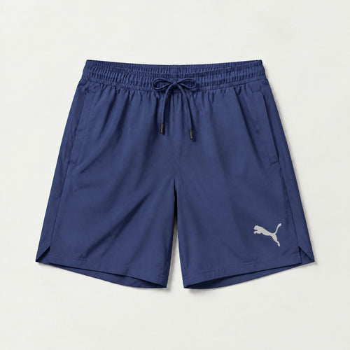 Pantaloneta Deportiva Azul Oscuro Para Hombre Ref. PAN35