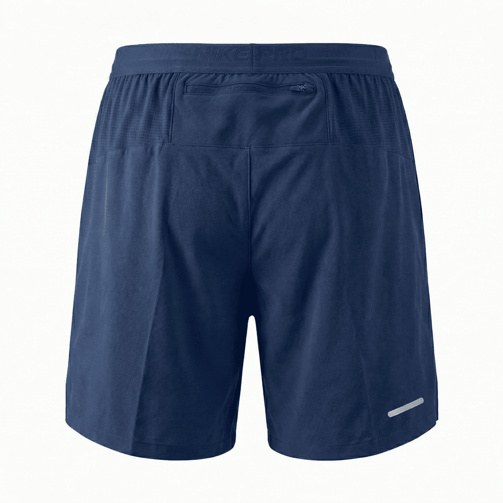Pantaloneta Deportiva Azul Oscuro Para Hombre Ref. PAN40
