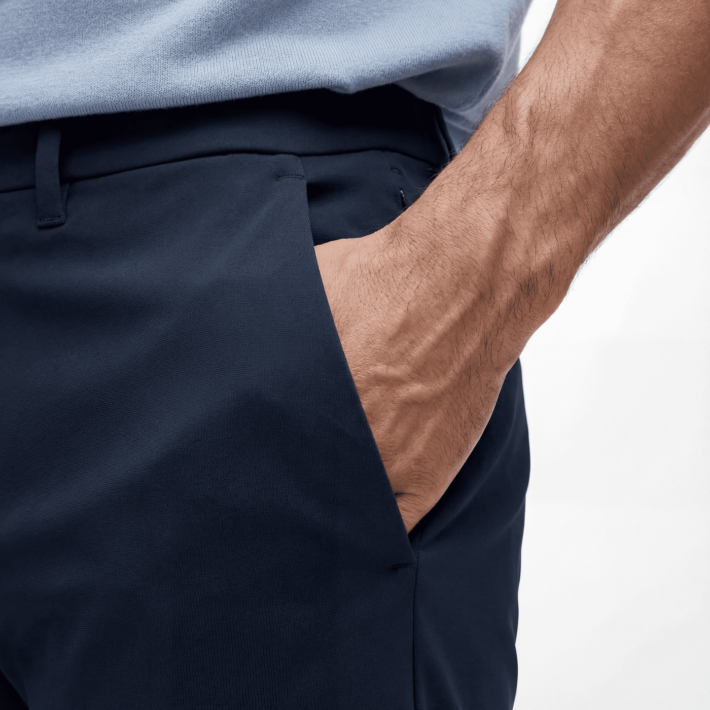 Pantalón azul oscuro para hombre - imagen 6 - JDC Luxury Store