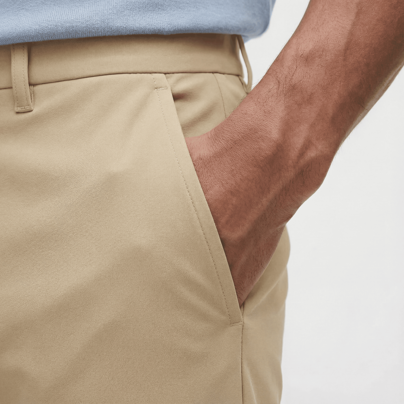 Pantalón caqui para hombre - imagen 4 - JDC Luxury Store