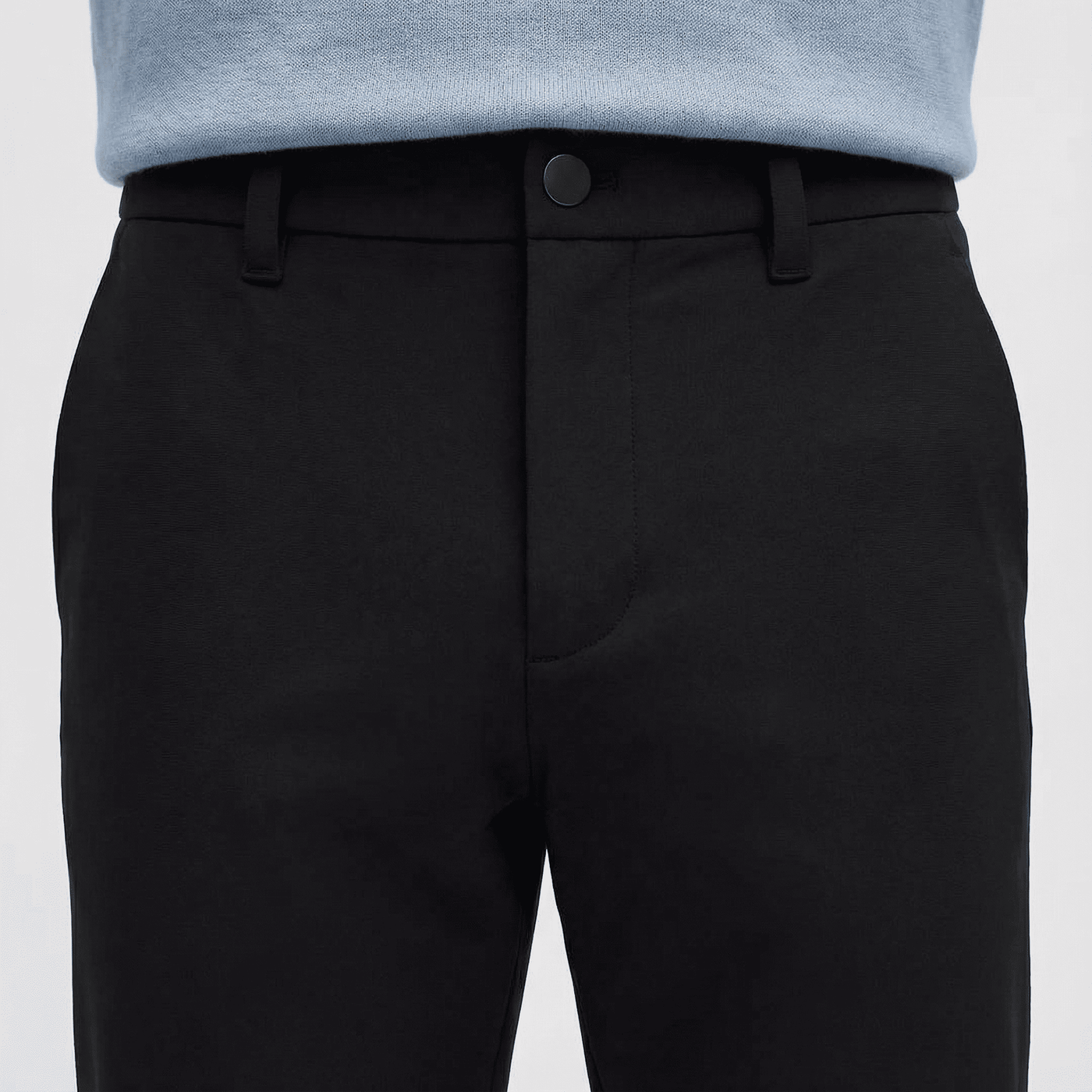 Pantalón negro para hombre - imagen 6 - JDC Luxury Store