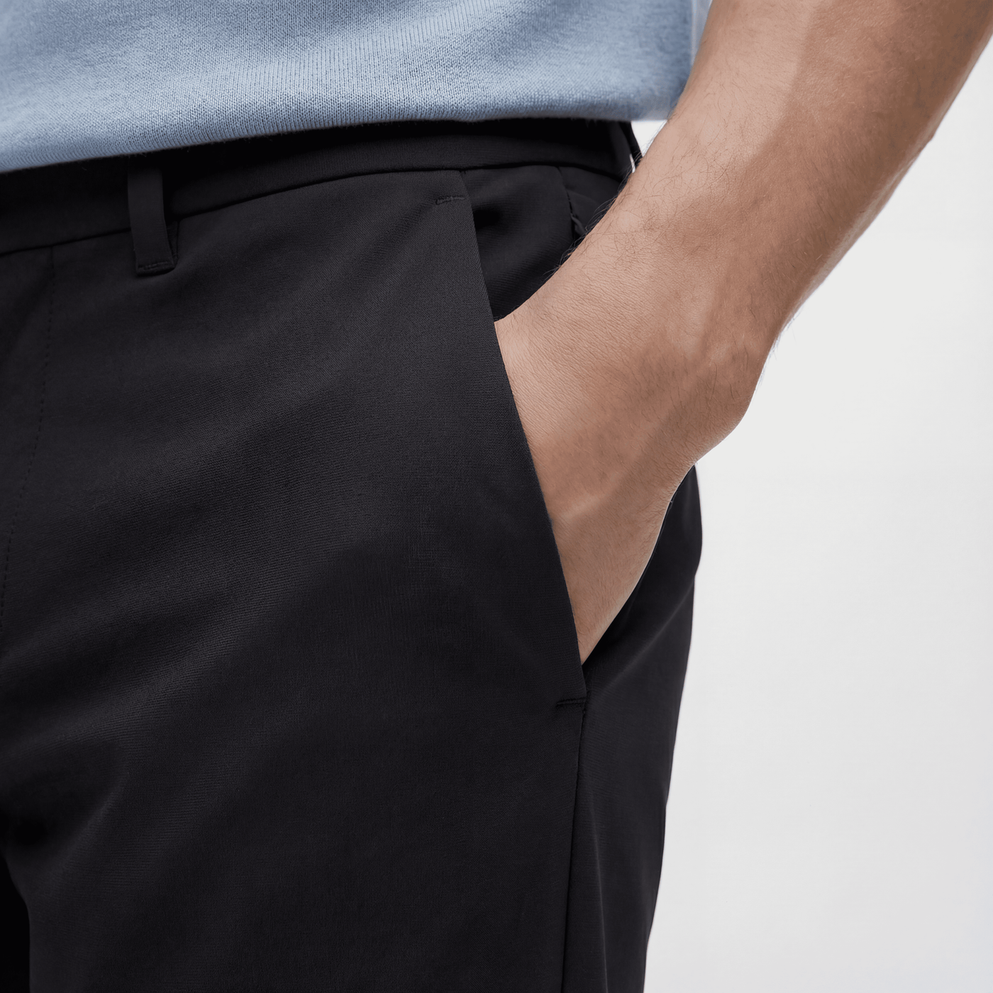 Pantalón negro para hombre - imagen 5 - JDC Luxury Store
