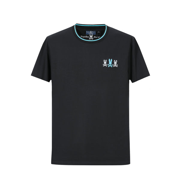 Camiseta 66622 Básica Negra Para Hombre