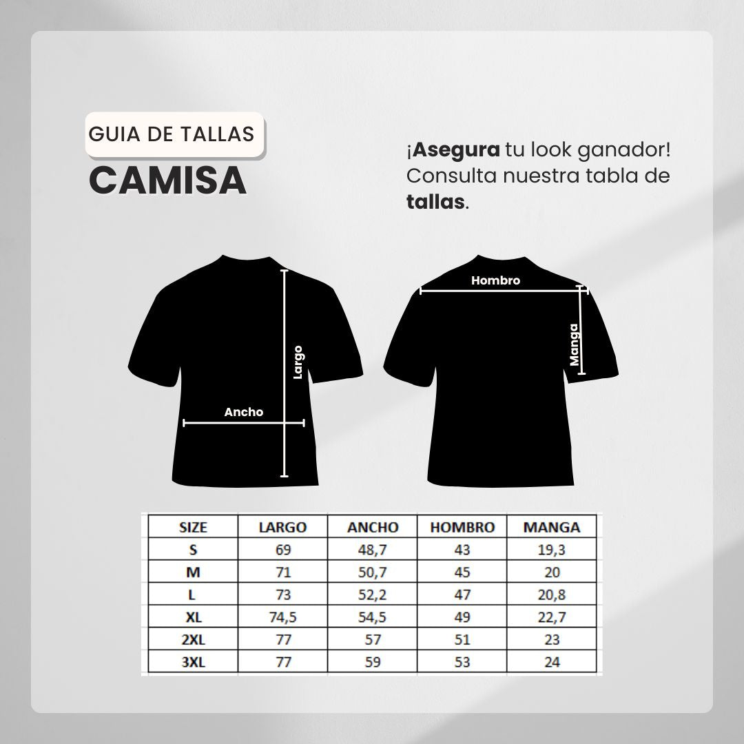 Guía de tallas Camiseta 786866 Basica Azul Oscuro Para Hombre