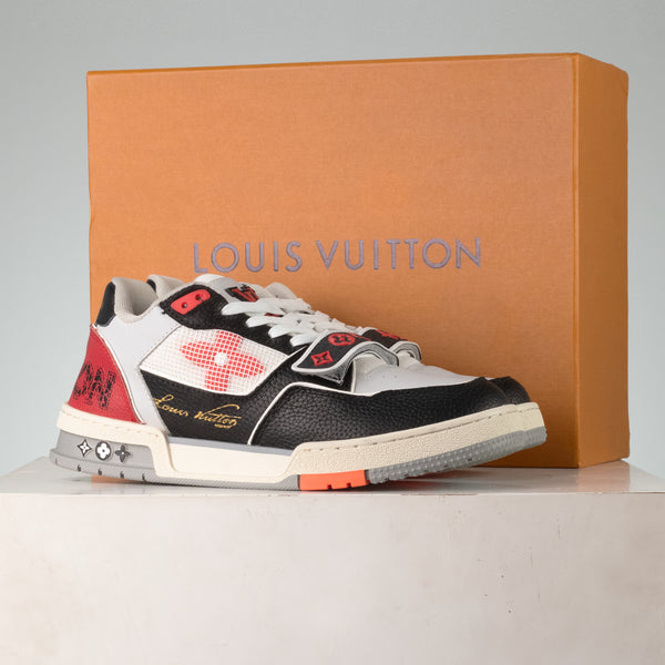 Sneakers LV Trainer Black/Red