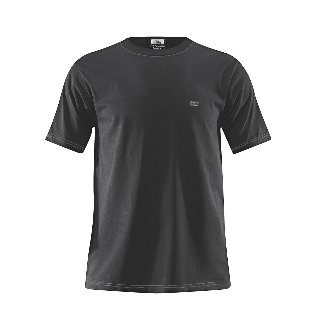 Camiseta 36090 Básica Negra Para Hombre