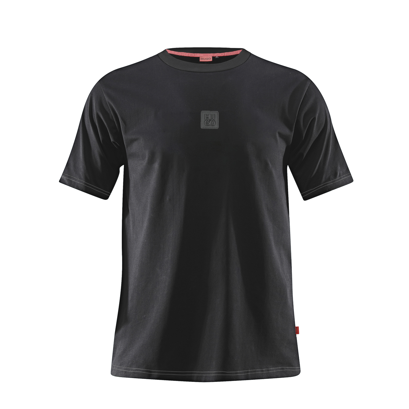 Camiseta B66002 Básica Negra Para Hombre