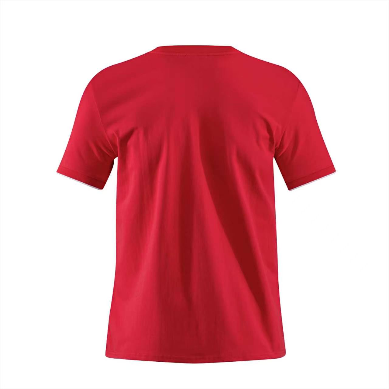 Camiseta básica roja para hombre - imagen 3 - JDC Luxury Store