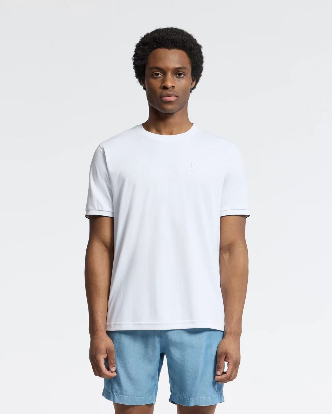 Camiseta básica blanca para hombre - imagen 2 - JDC Luxury Store
