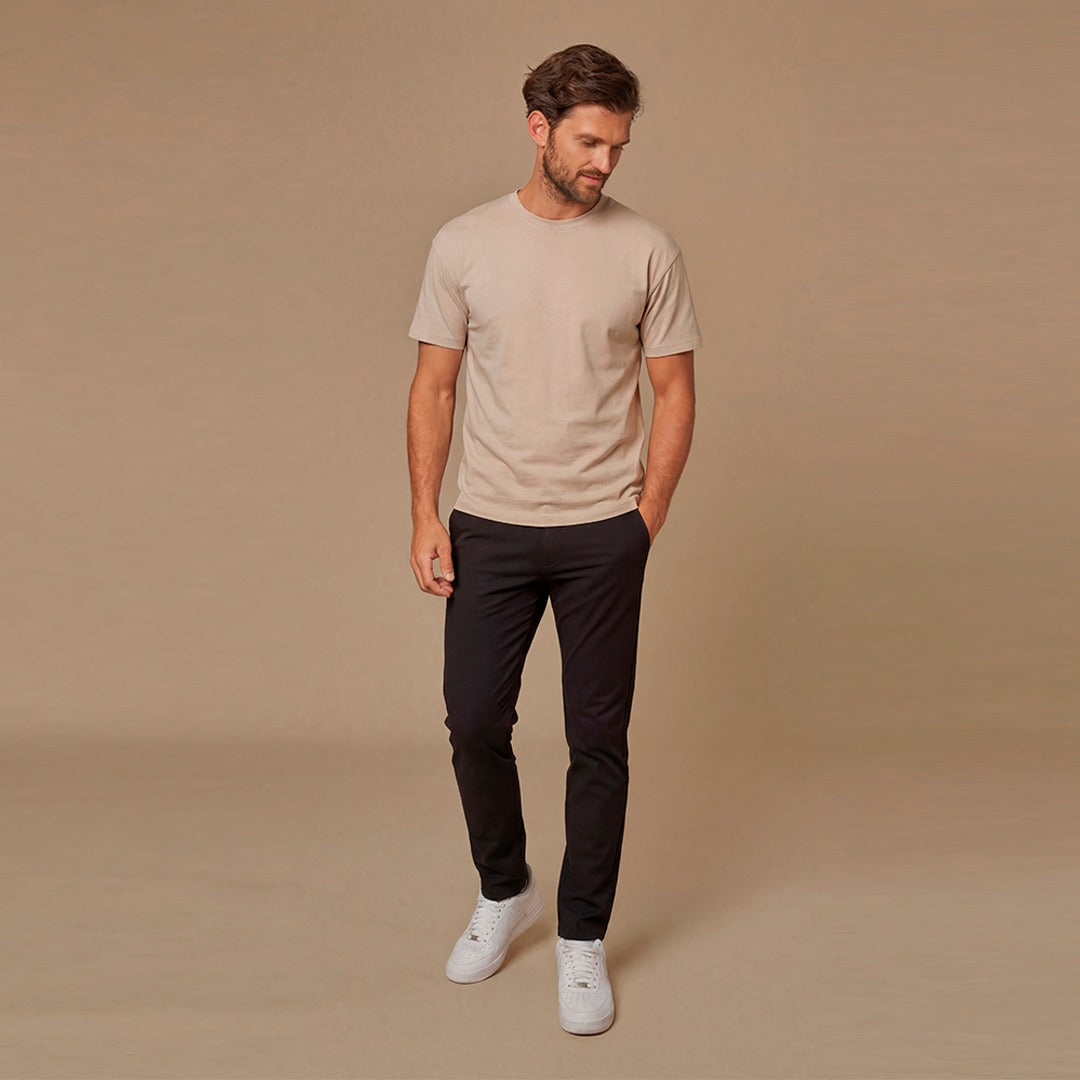 Pantalón negro para hombre - imagen 2 - JDC Luxury Store