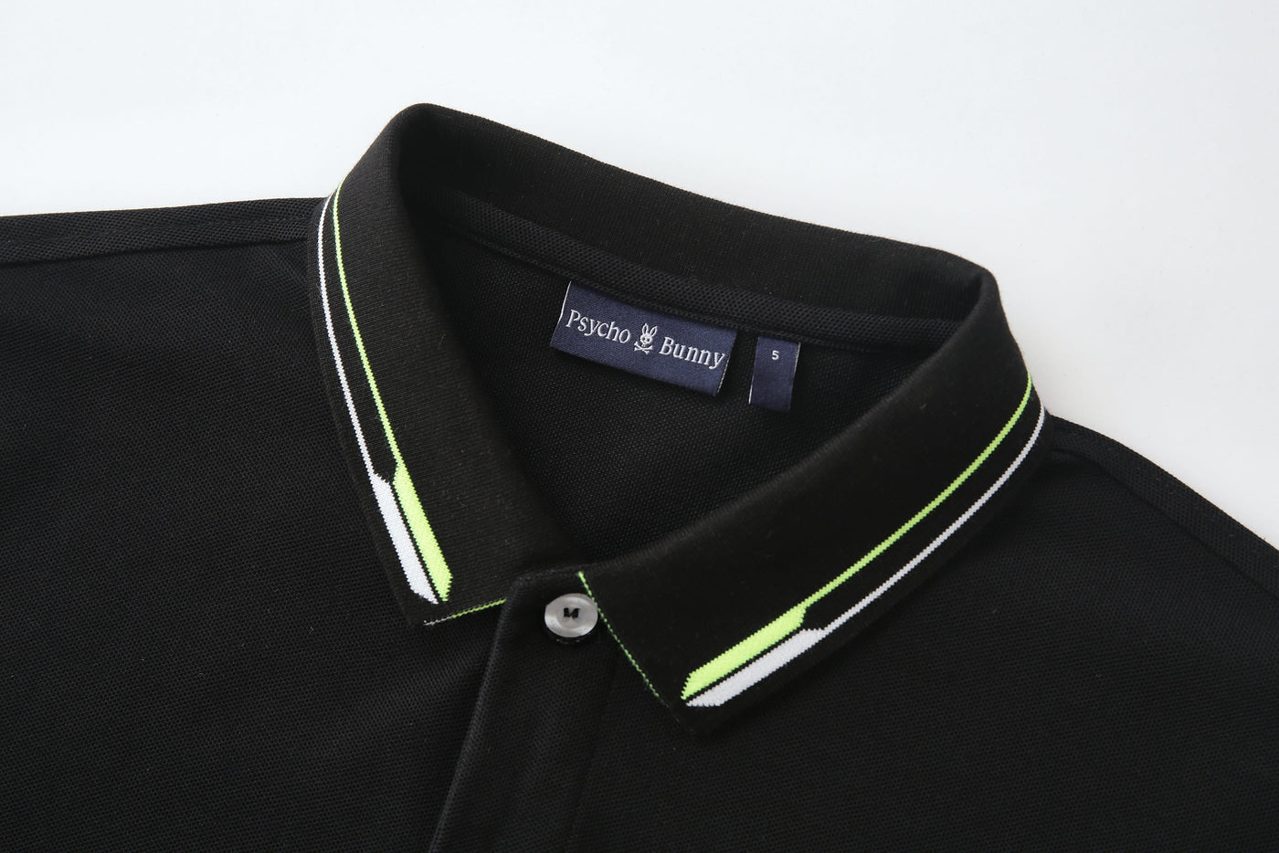 Camiseta 22470 Tipo Polo Negra Para Hombre