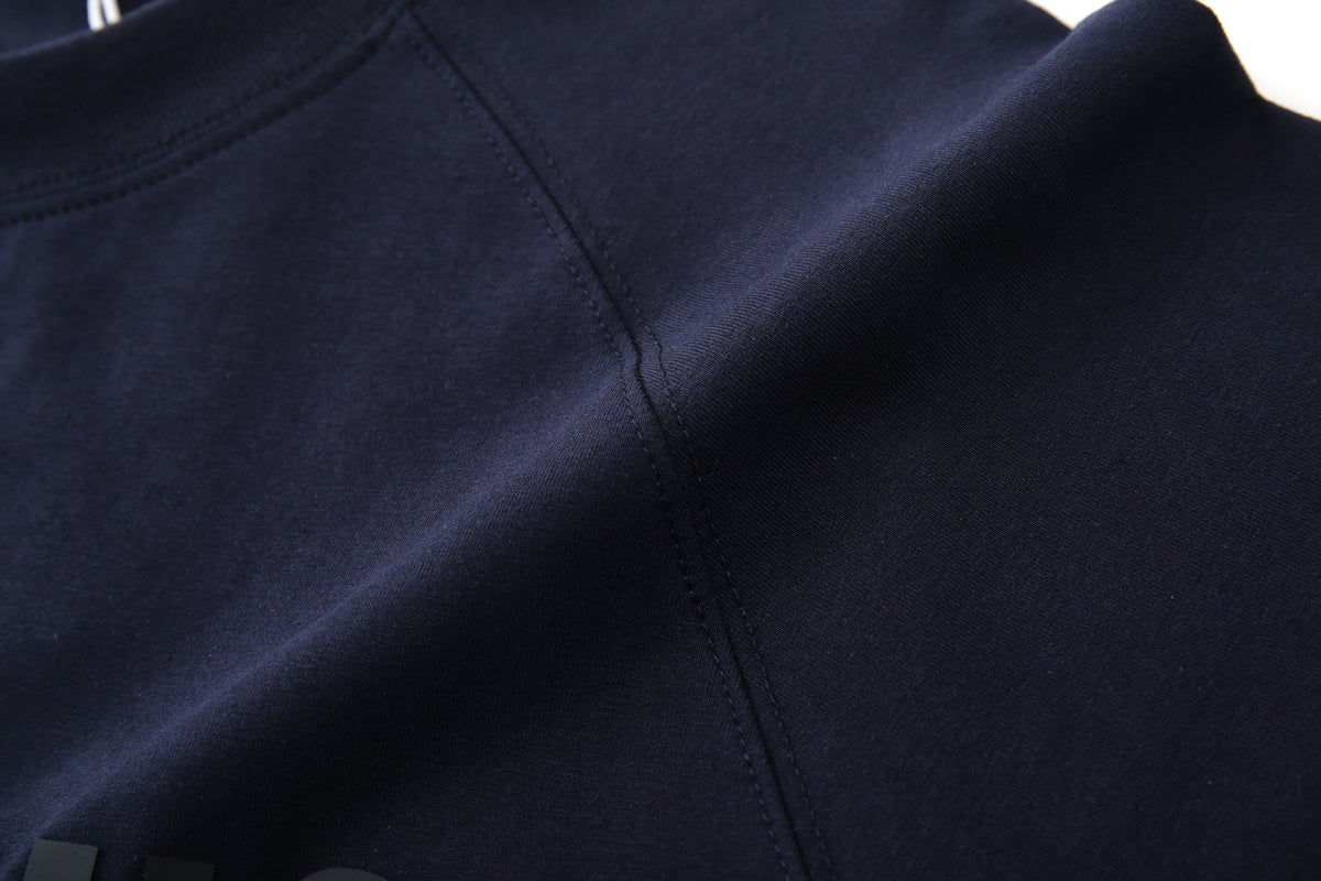 Camiseta 88757 Oversize Azul Oscuro Para Hombre