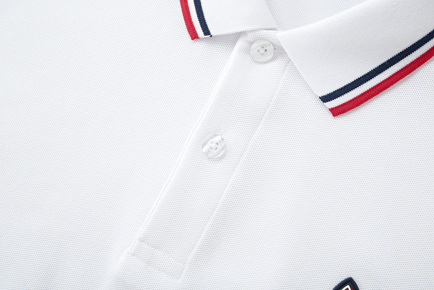 Camiseta 34592# Tipo Polo Blanca Para Hombre