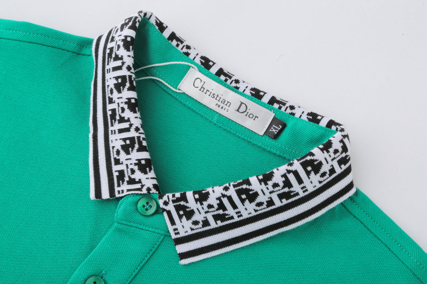 Polo verde para hombre - imagen 4 - JDC Luxury Store