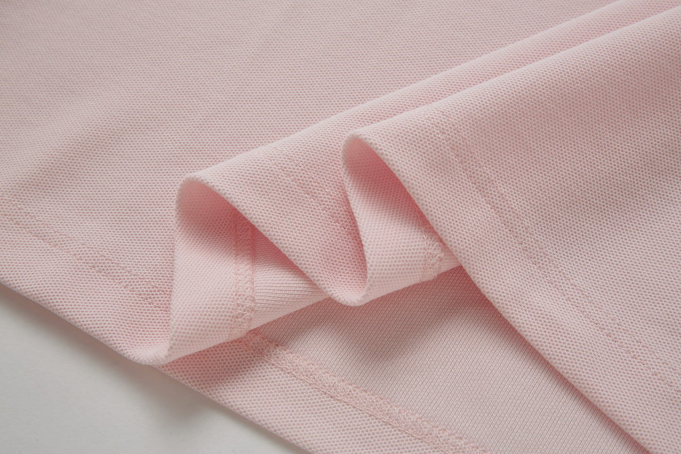 Camiseta 22339# Tipo Polo Rosa Para Hombre