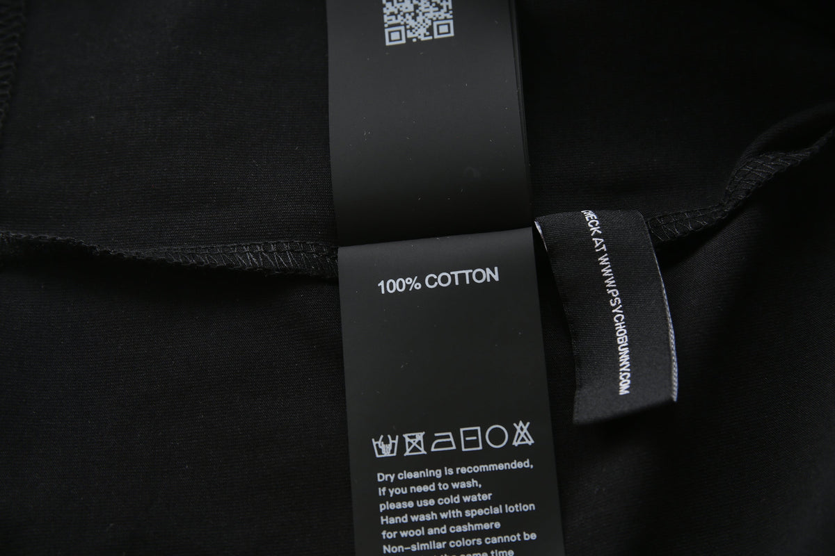 Camiseta 66624 Estampada Negra Para Hombre