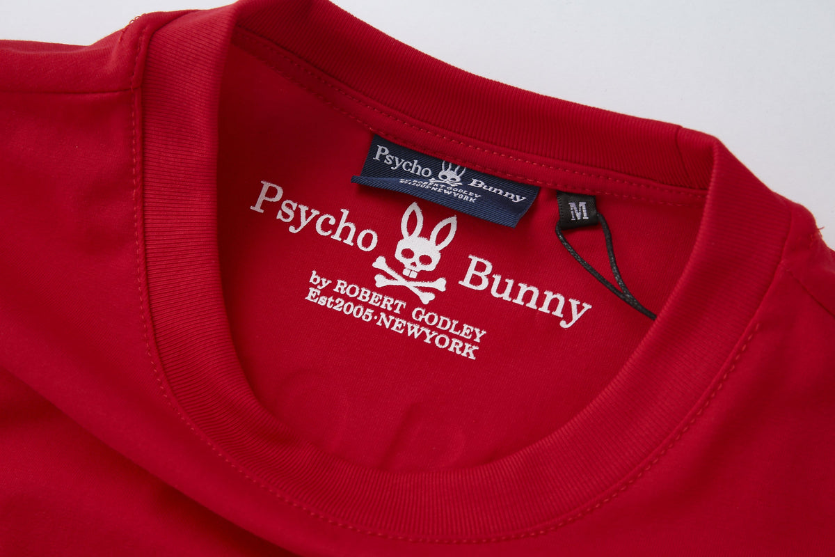 Camiseta 66624 Estampada Roja Para Hombre