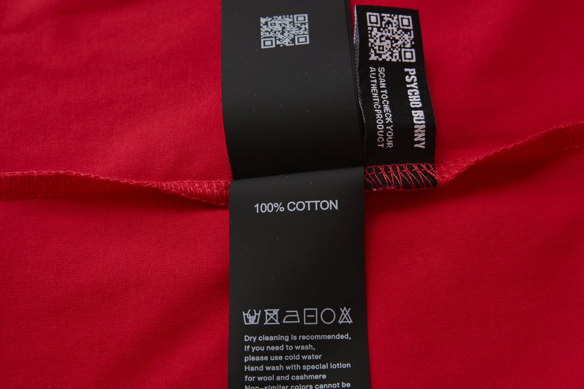 Camiseta 66624 Estampada Roja Para Hombre