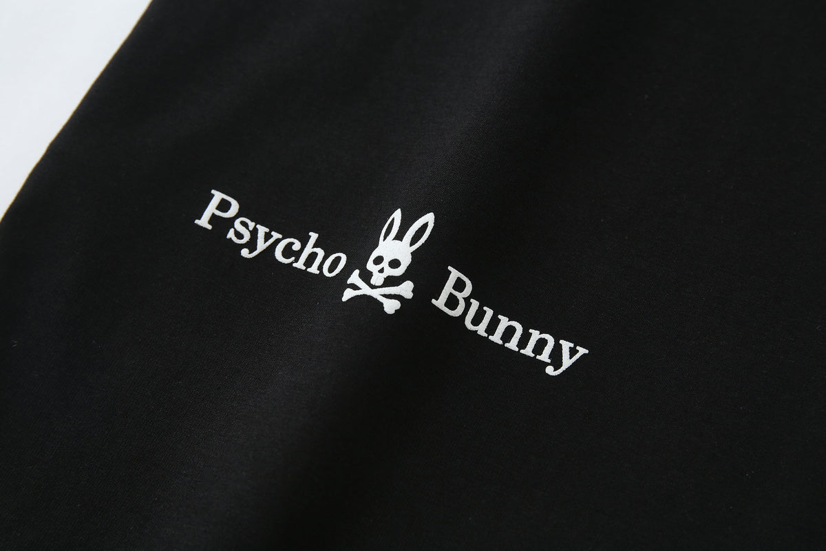 Camiseta 66612 Estampada Negra Para Hombre