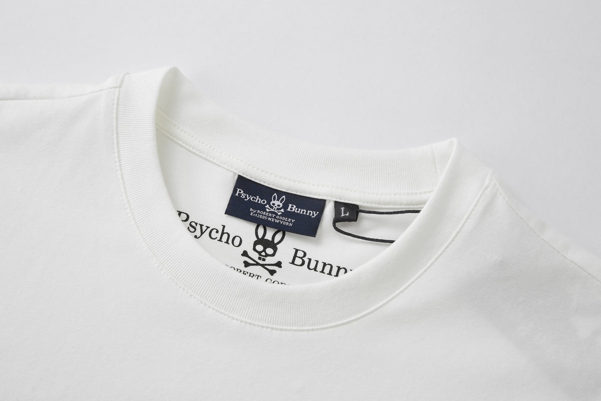 Camiseta 66618 Estampada Blanca Para Hombre