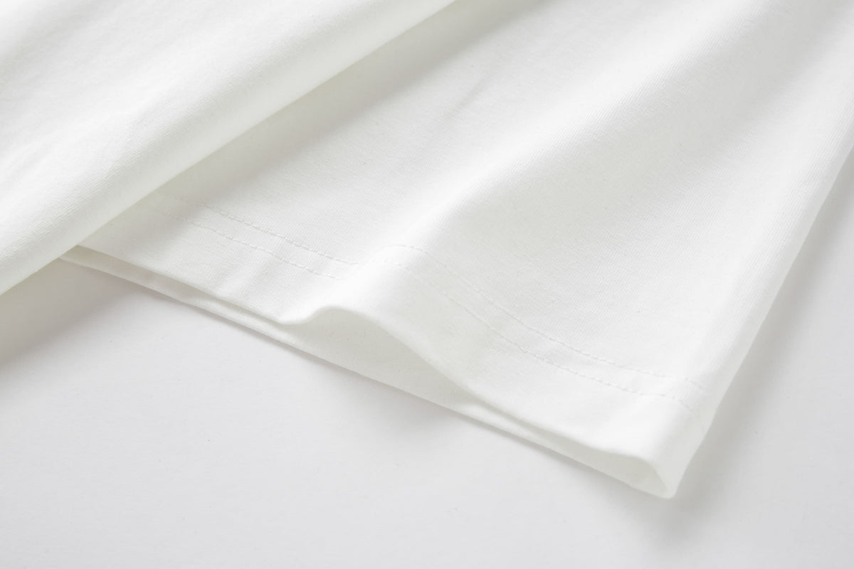 Camiseta básica blanca para hombre - imagen 7 - JDC Luxury Store