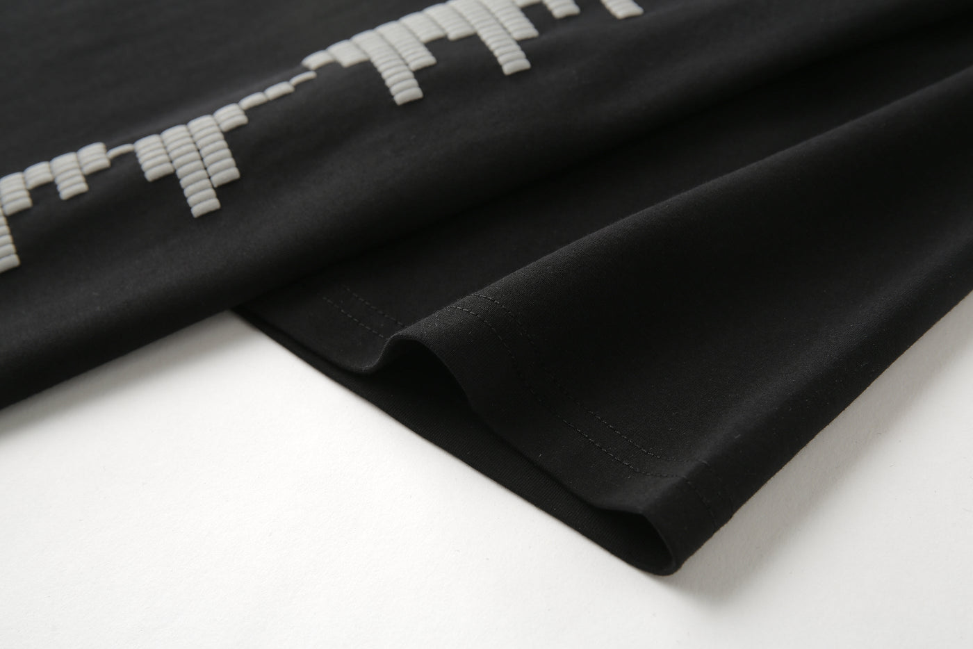 Camiseta 36009 Estampada Negra Para Hombre