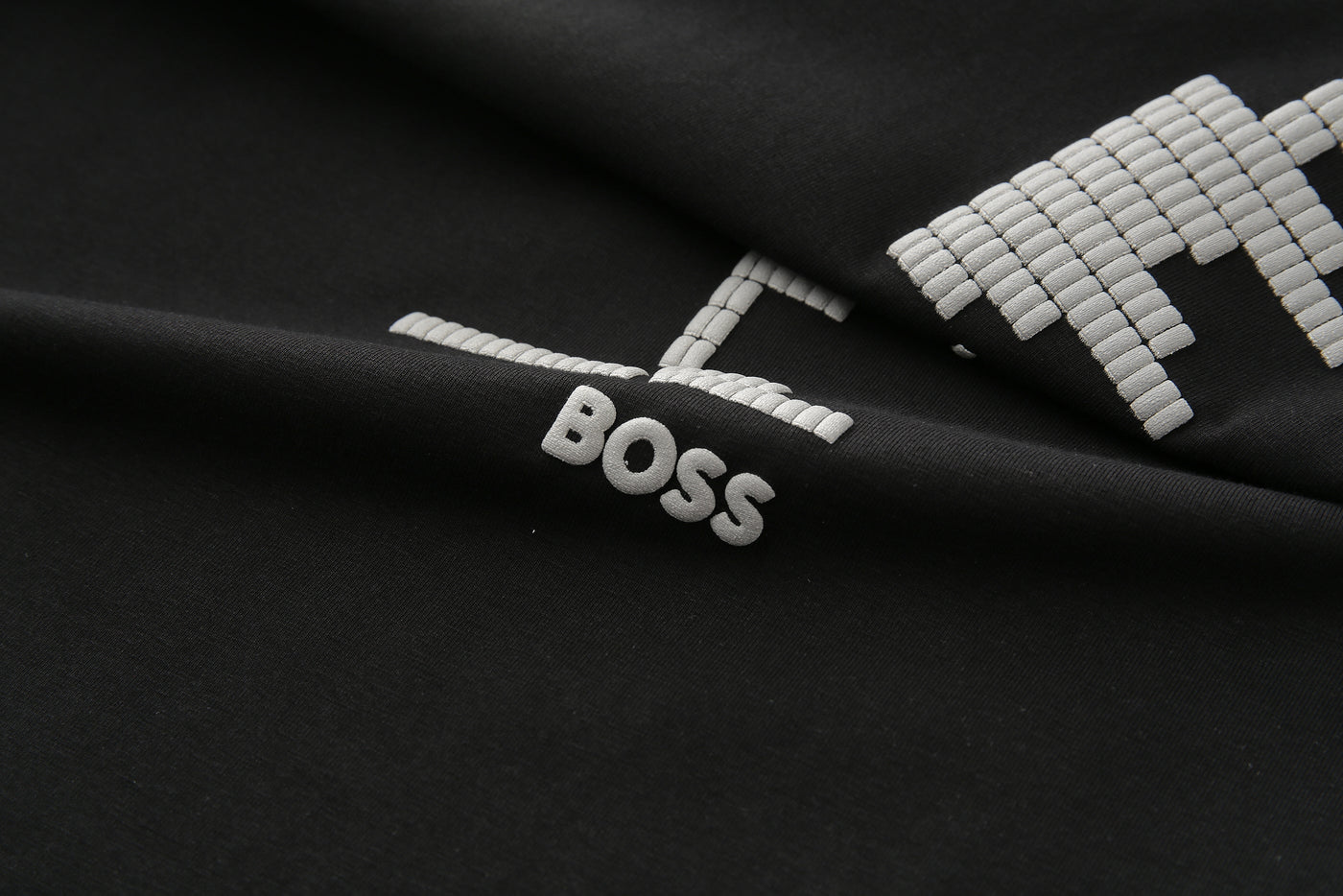 Camiseta 36009 Estampada Negra Para Hombre
